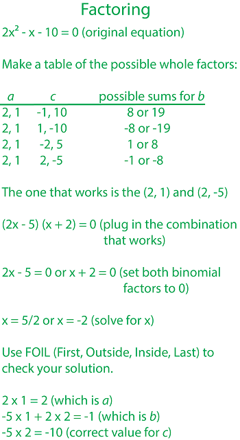practice 5 4 factoring quadratic expressions worksheet answers