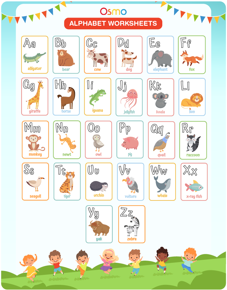 Alphabet Worksheets | Download Free Printables