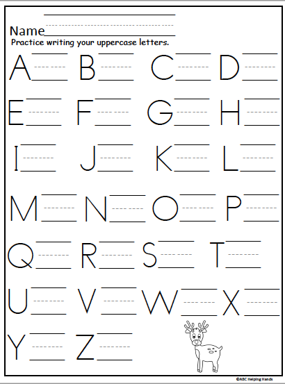 16,757 Alphabet Practice Sheet Images, Stock Photos, 3D, 50% OFF