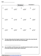 Division Worksheets | Free and Printable