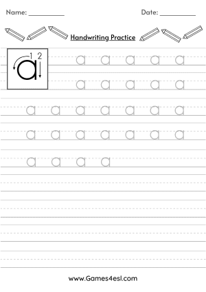Alphabet Tracing Worksheets | Free Handwriting Practice Pages ...
