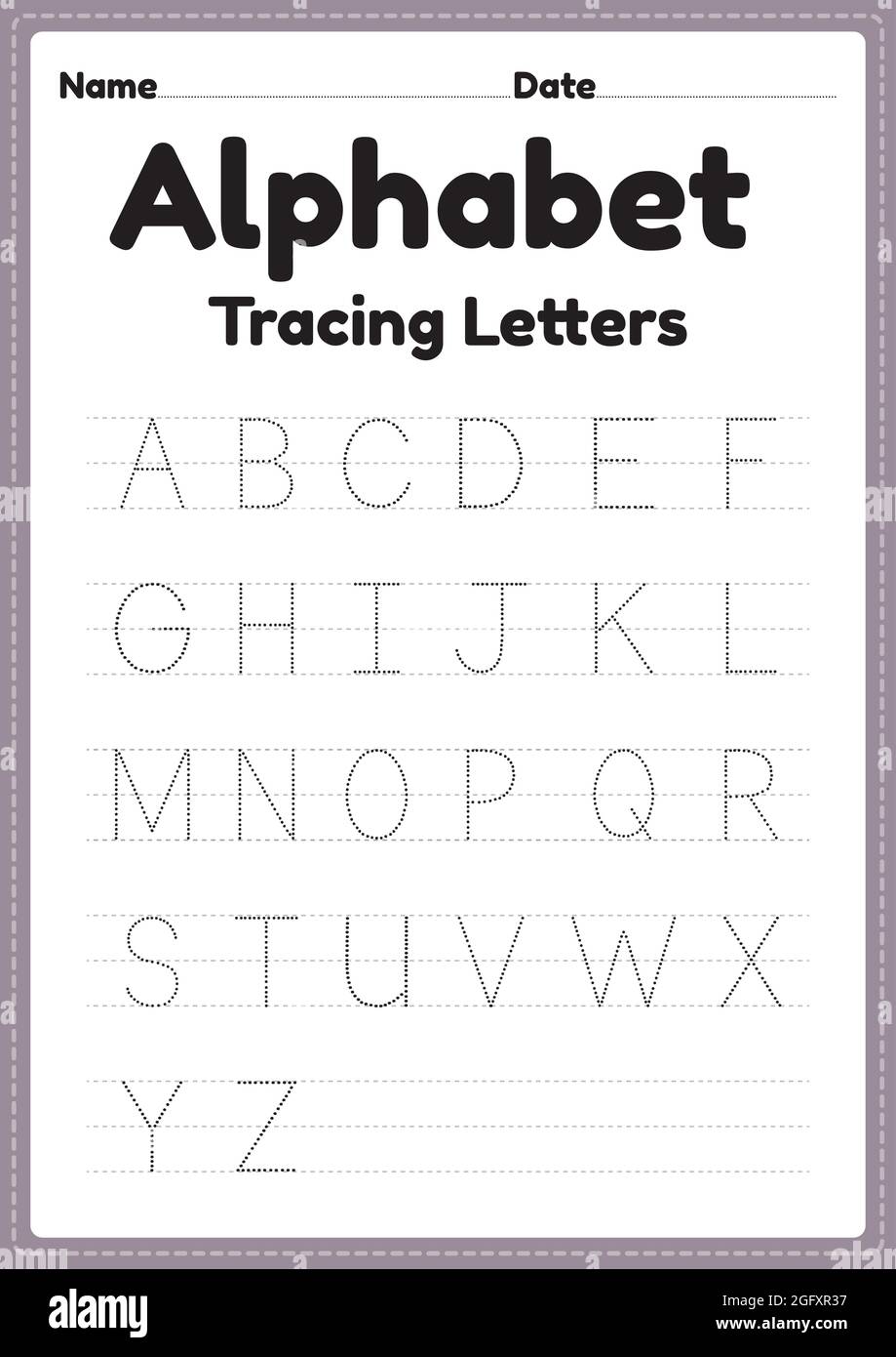 practice writing letters printable worksheet
