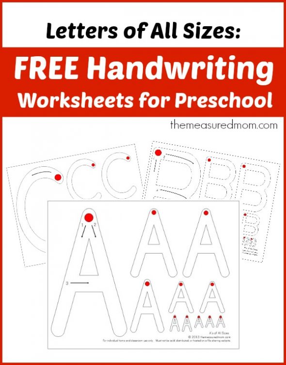 practice writing letters worksheet preschool
