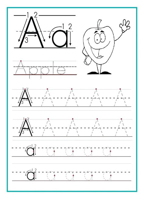 practice writing letters worksheet preschool
