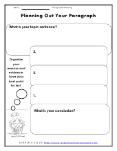 Paragraph Writing Worksheets