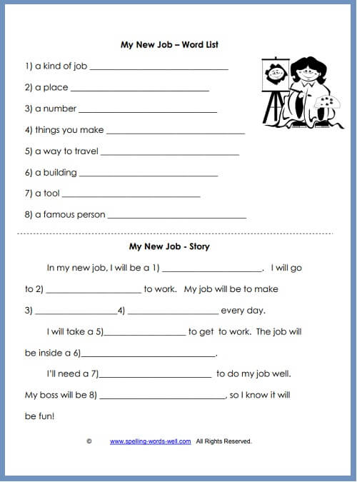 practice writing worksheet for 1st grade
