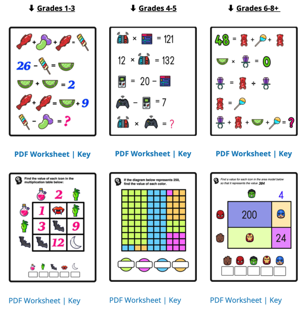 Free Math Puzzles — Mashup Math