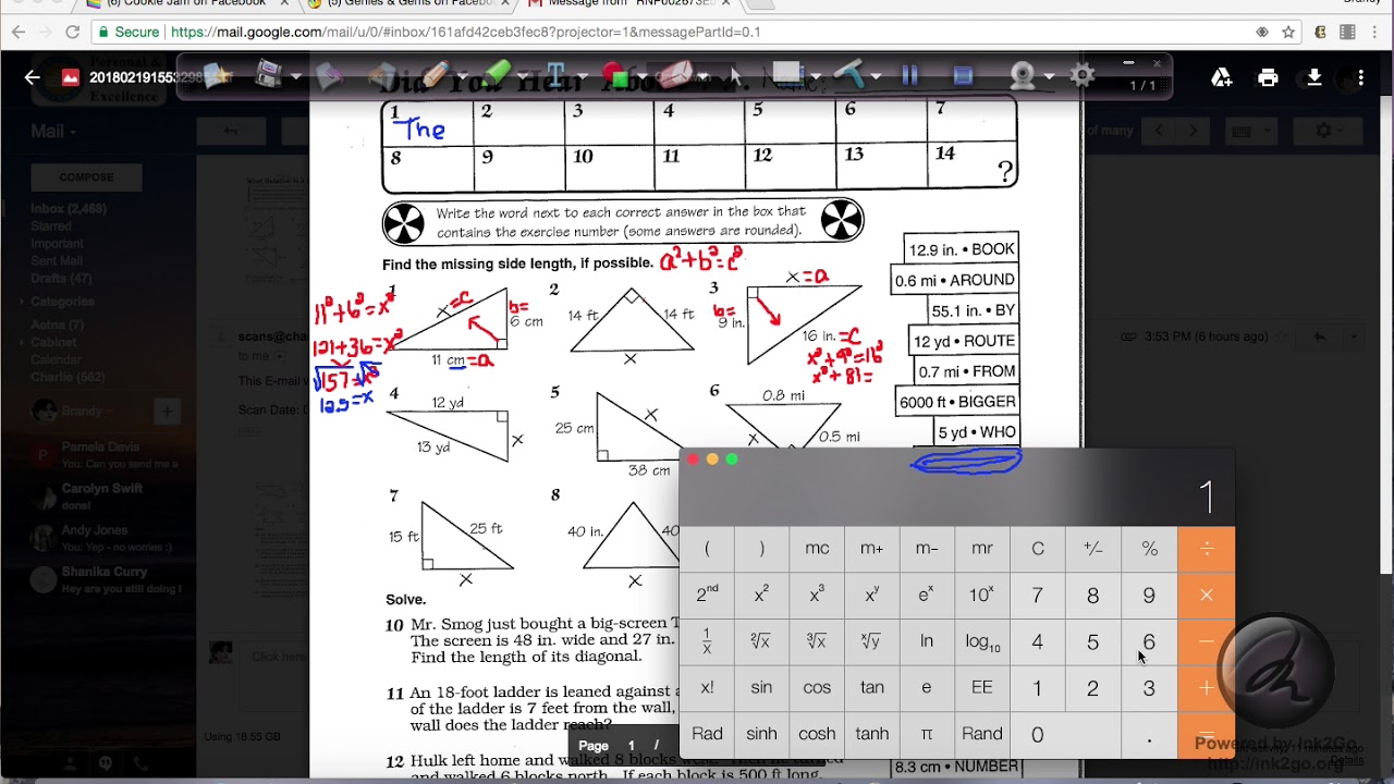 pre algebra with pizzazz did you hear about