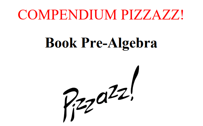 pre algebra with pizzazz worksheet answers