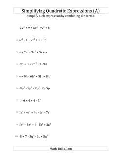 pre algrbra home work sheets