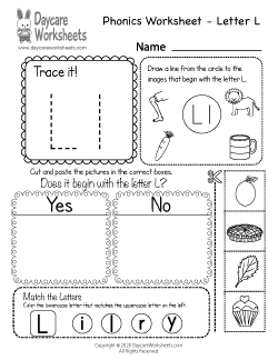 Preschool Phonics Worksheets - Learning Beginning Sounds from A to Z