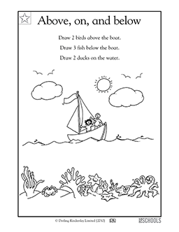 Preschool reading Worksheets, word lists and activities ...