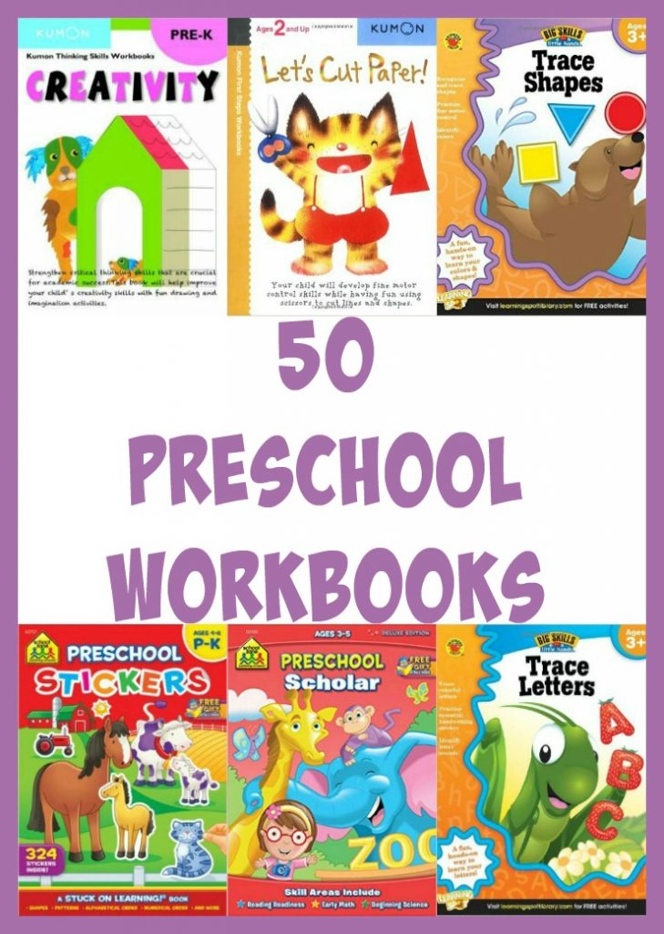 50 Preschool Workbooks: Find the best workbooks here!