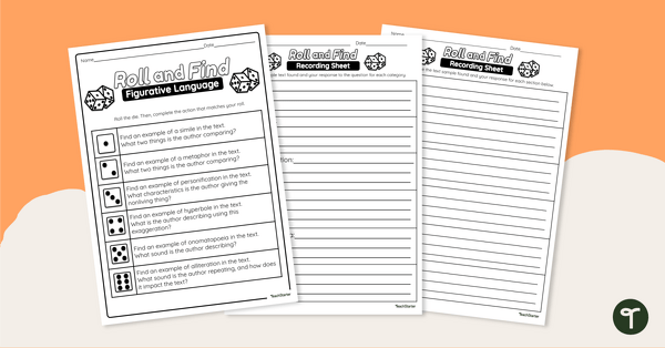 pre k worksheet personification