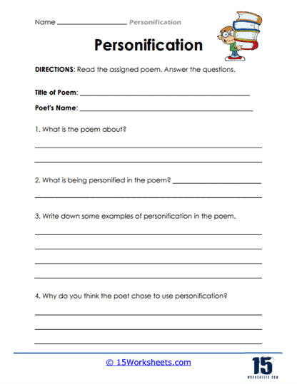 Personification Worksheets - 15 Worksheets Library