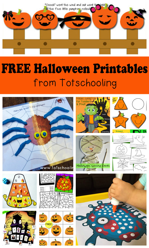 pre kindergarten worksheet halloween