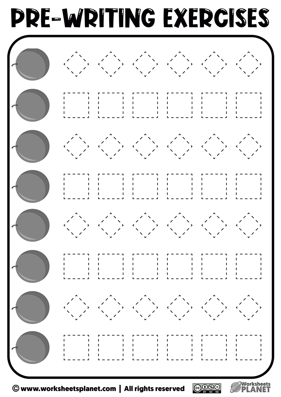 Printable Prewriting Activities for Preschoolers