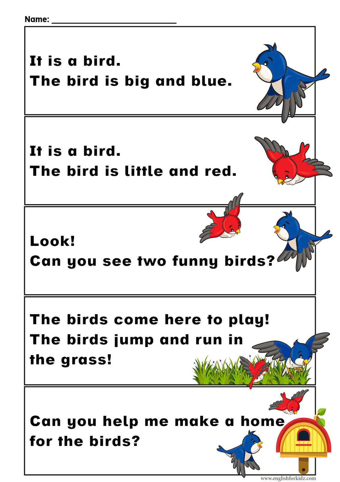 English for Kids Step by Step: Sight Words Reading Passages and ...