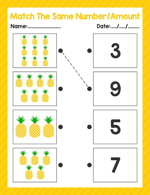 Preschool Math Worksheets