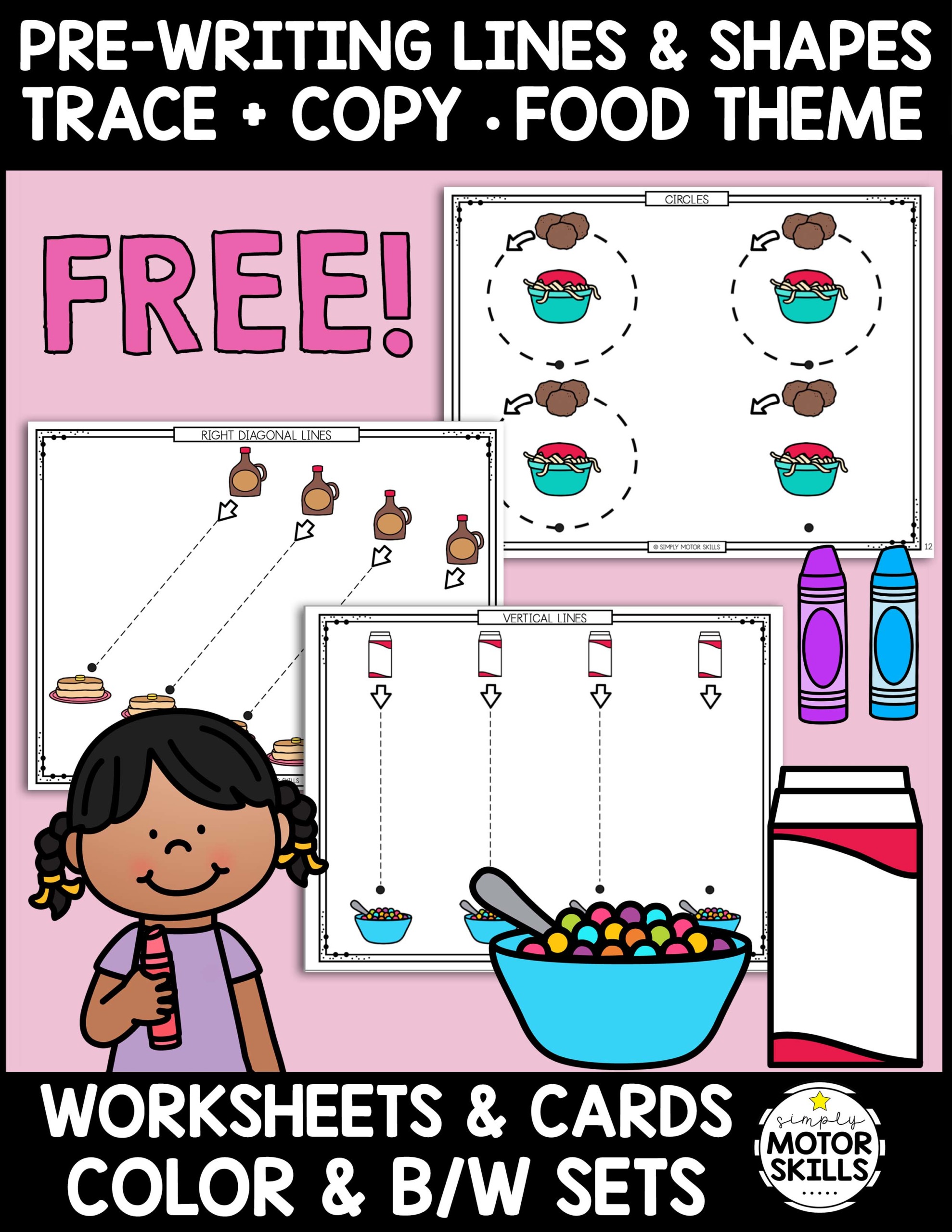 pre writing skills worksheet