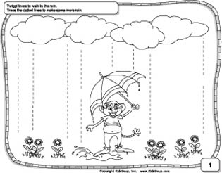 Pre-writing Skills Preschool Worksheet | KidsSoup