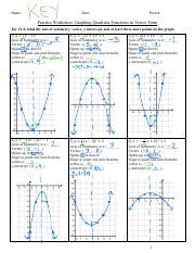 precalculus symmetry worksheet answers