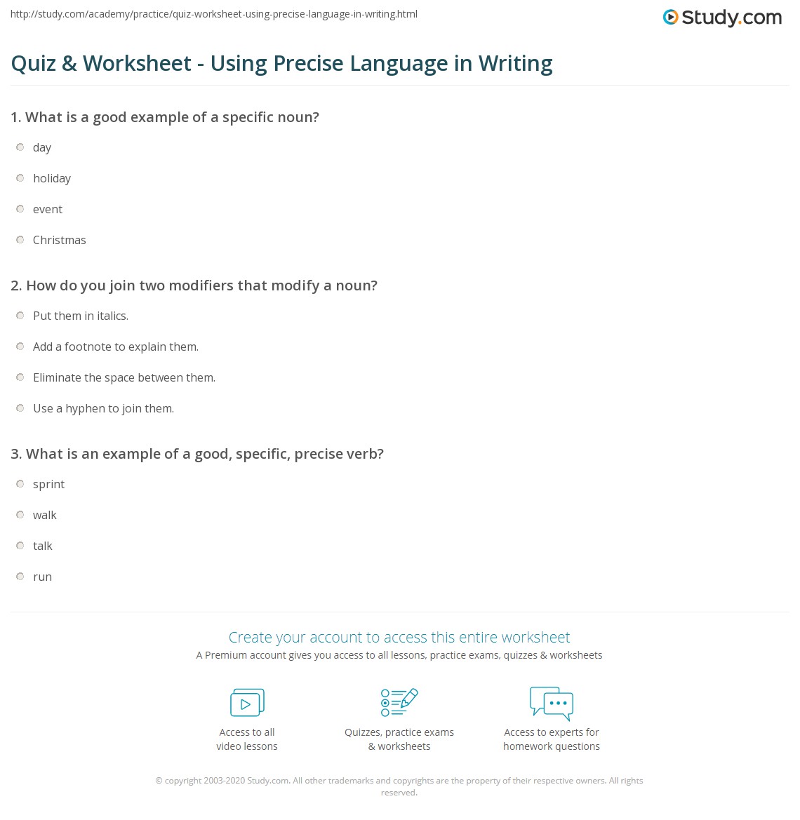 6th Grade English with Mr. T: Details &  Precise Language - Part 3