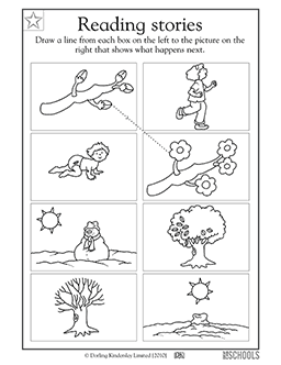 prediction worksheet for kindergarten