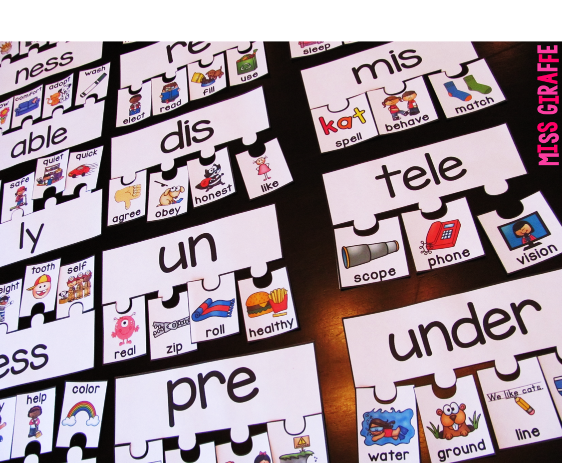 prefix and suffix homework