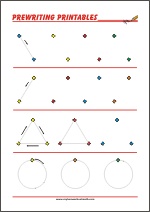 Prewriting Skills Practice Worksheets - MyHomeSchoolMath