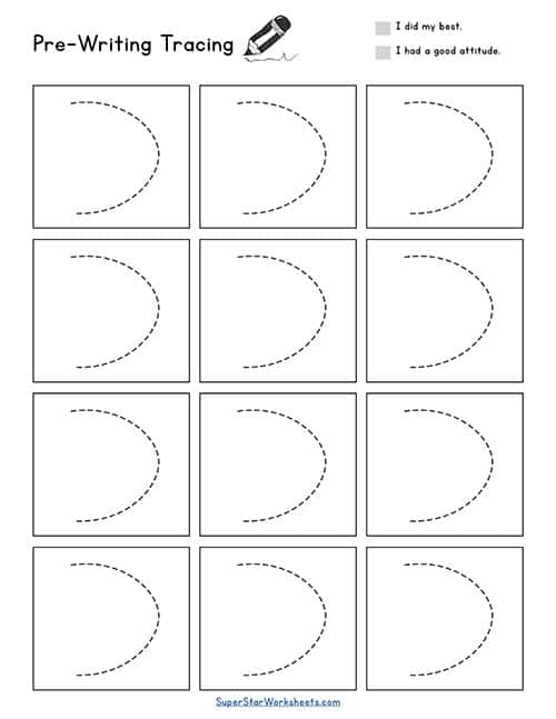 prehandwriting worksheet