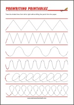 Prewriting Skills Practice Worksheets - MyHomeSchoolMath