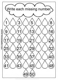 prek math worksheet free