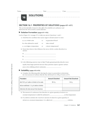 Prentice Hall Chemistry Worksheets - Fill Online, Printable ...