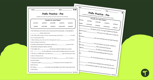 prepaid math worksheet