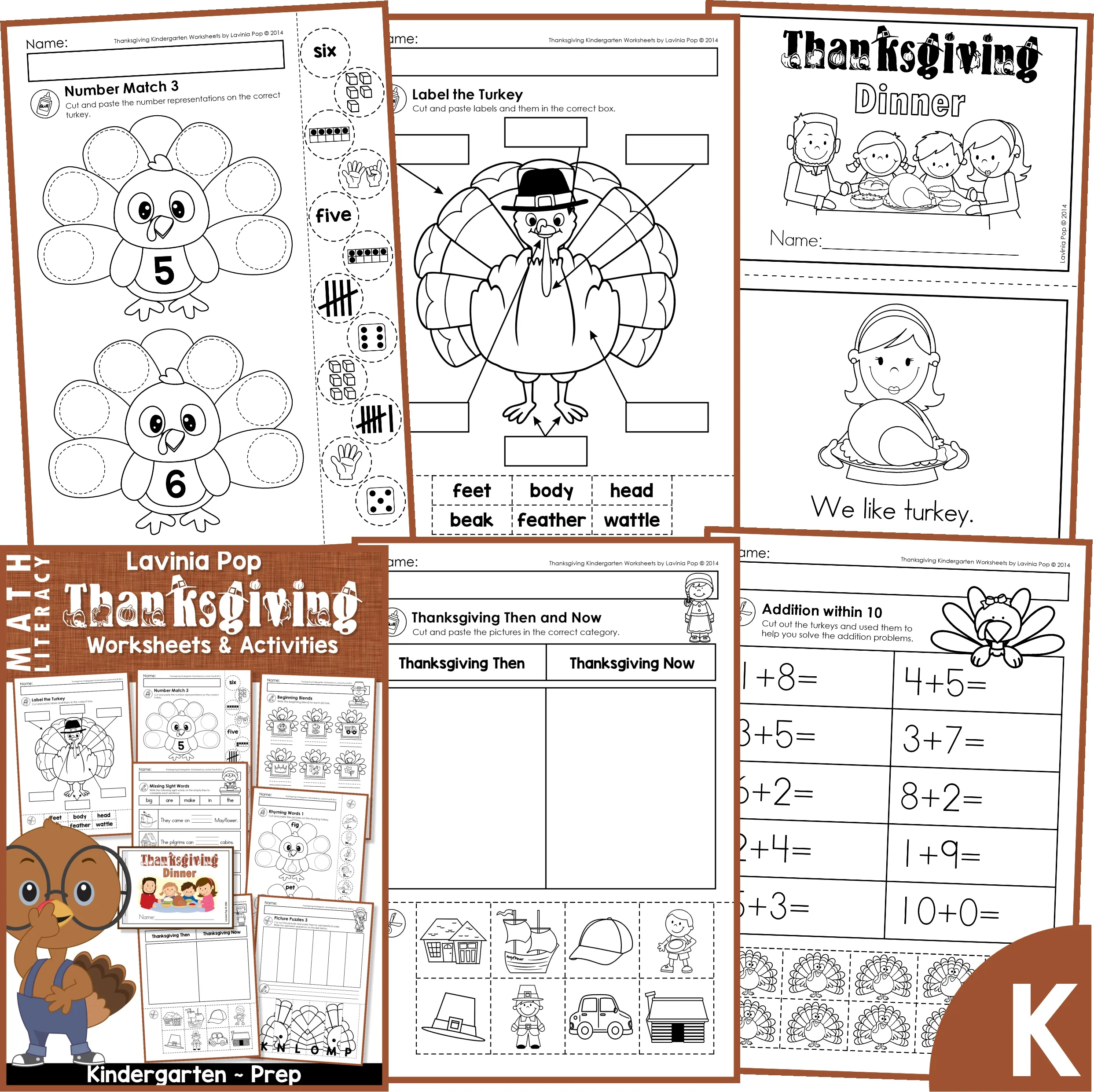 preparing for kindergarten worksheet