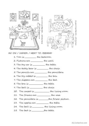 preposition worksheet pdf