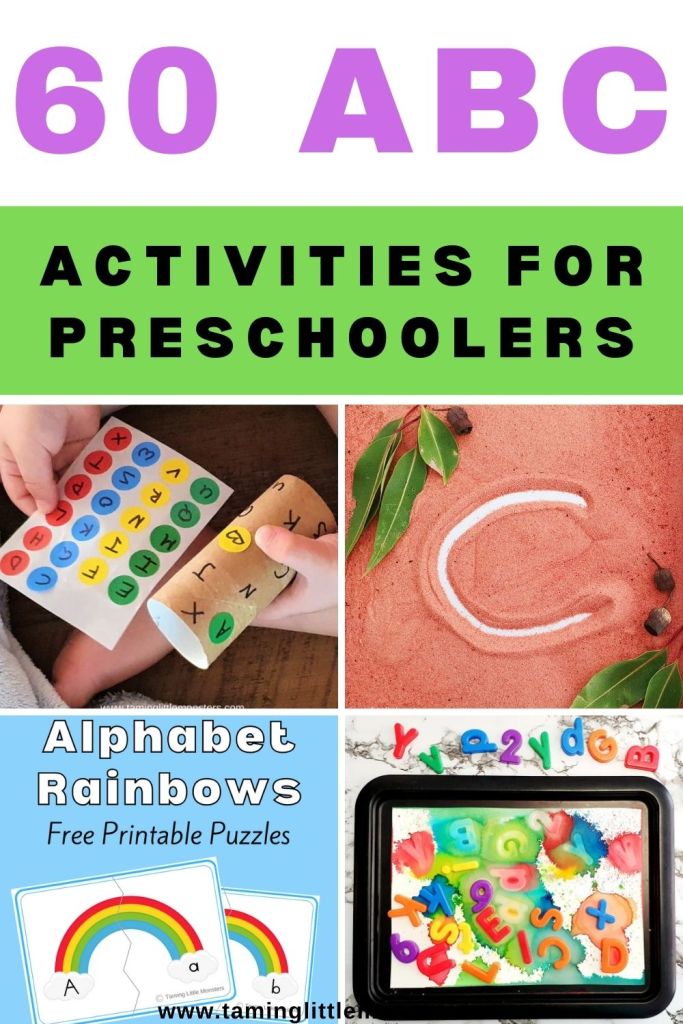 Abc Activities For Preschoolers Abc Activities For Preschoolers