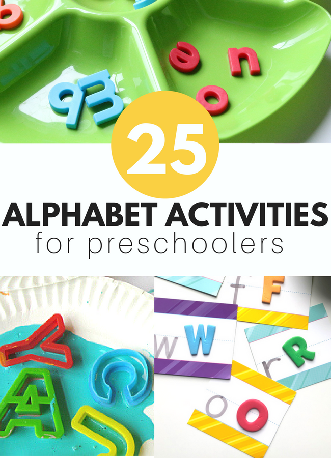 25 Alphabet Activities For Kids - No Time For Flash Cards