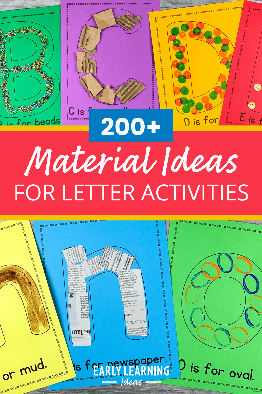 preschool alphabet activities