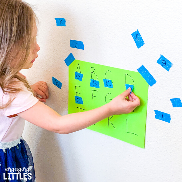 Peel &  Stick Alphabet - Engaging Littles