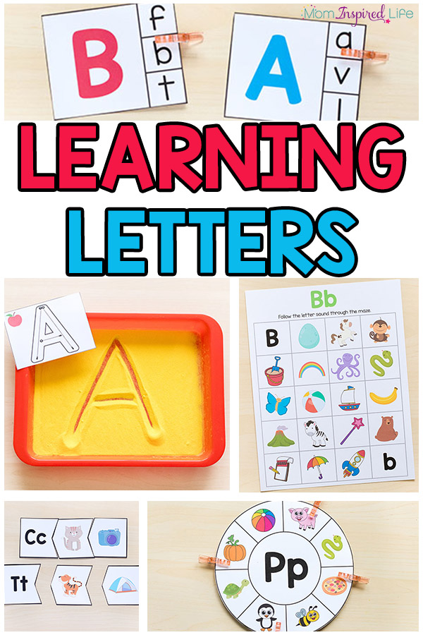 preschool alphabet activities