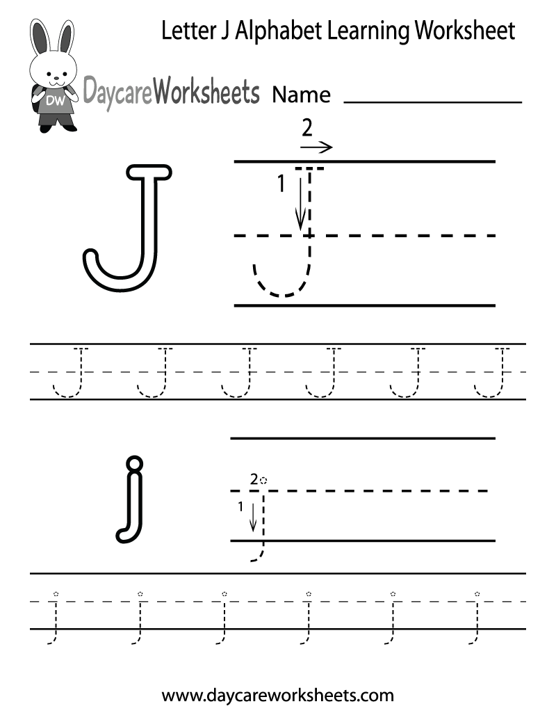 preschool alphabet worksheet to print