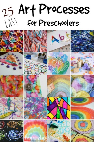 25+ Awesome Art Projects for Toddlers and Preschoolers - Happy ...