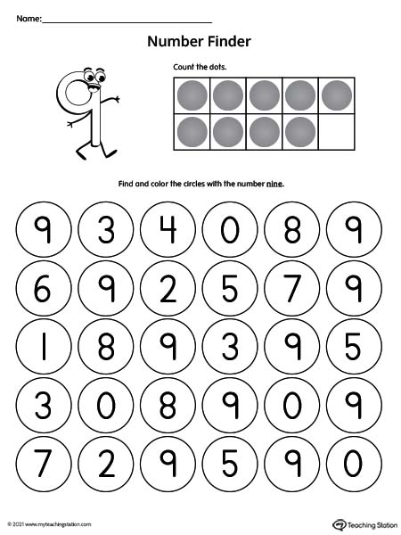 preschool color worksheet recognition