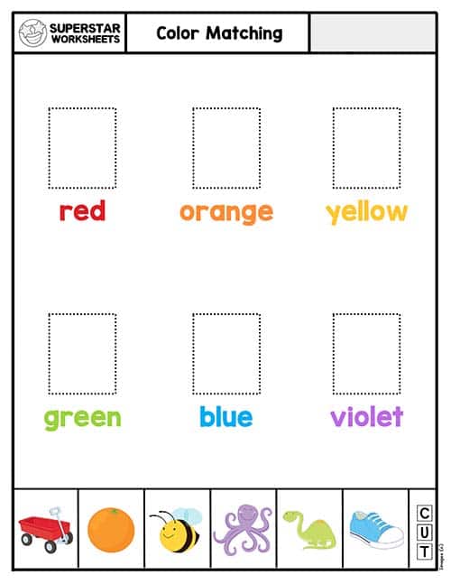 Coloring Worksheets for Preschool - Superstar Worksheets - Worksheets ...