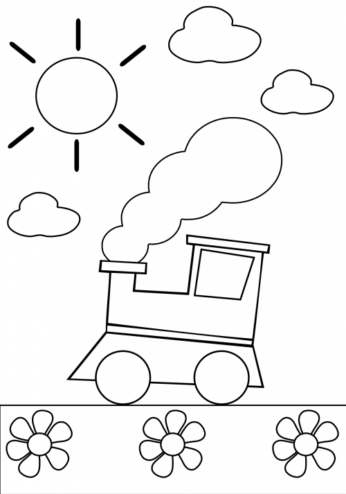 preschool coloring pages