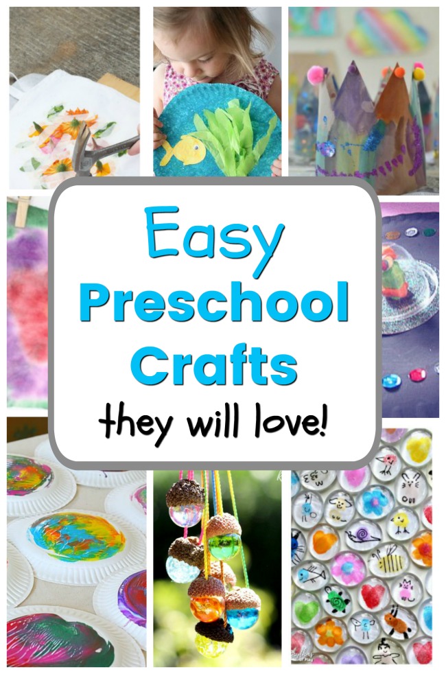 Easy Preschool Crafts you will LOVE! - How Wee Learn