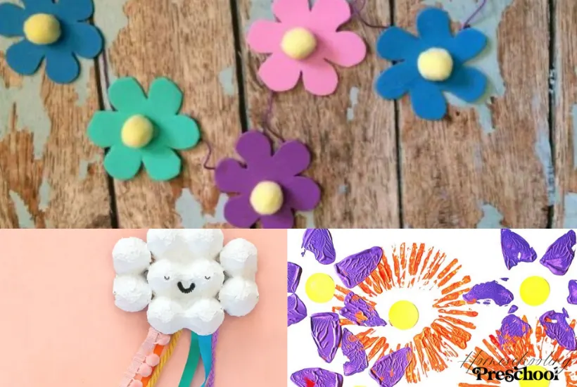 Spring Crafts for Preschoolers - Homeschooling Preschool