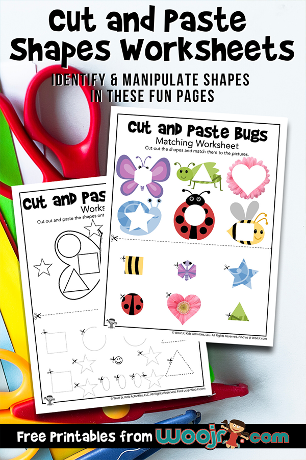 preschool cut and paste papers